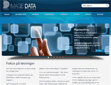 Tablet Screenshot of imagedata.dk
